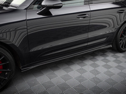 Maxton Design - Side Skirts Diffusers Porsche Macan T / GTS Mk1 Facelift 2