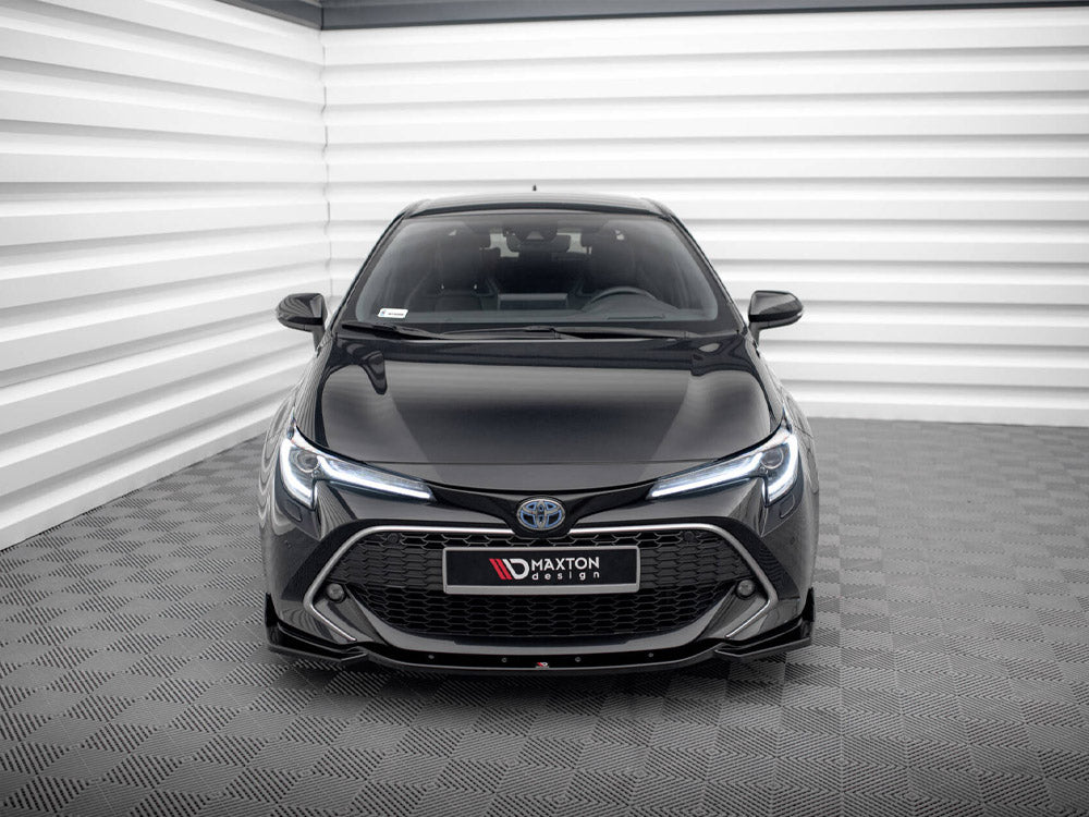 Maxton Design - FRONT SPLITTER V2 TOYOTA COROLLA MK12 TOURING SPORTS/ HATCHBACK (2019-2023)