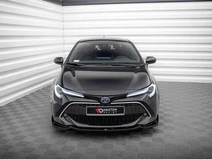 Maxton Design - FRONT SPLITTER V2 TOYOTA COROLLA MK12 TOURING SPORTS/ HATCHBACK (2019-2023)