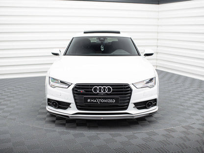 Maxton Design - FRONT SPLITTER AUDI S7 / A7 S-LINE C7 FL (2014-2017)