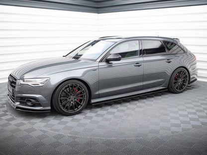 Maxton Design - Side Skirts Diffusers Audi A6 / A6 C7 S-Line / S6 C7 Facelift