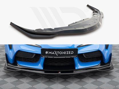 Maxton Design - FRONT SPLITTER V.1 TOYOTA SUPRA MK5 (2019-)