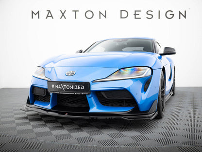 Maxton Design - FRONT SPLITTER V.1 TOYOTA SUPRA MK5 (2019-)