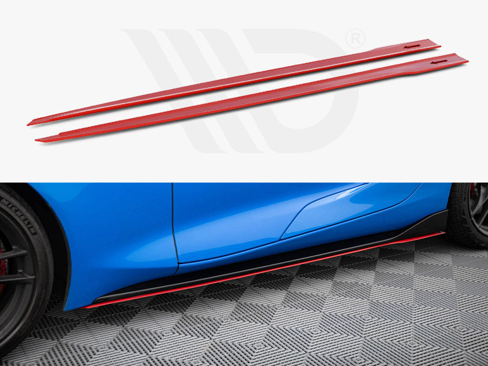 Maxton Design - SIDE SKIRTS DIFFUSERS V.2 TOYOTA SUPRA MK5 (2019-)