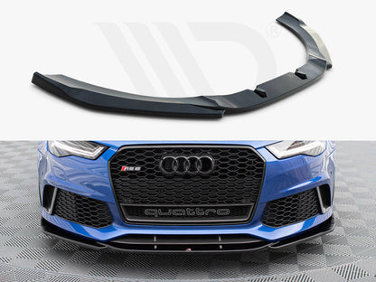 Maxton Design - FRONT SPLITTER V3 AUDI RS6 C7 (2013-2017)