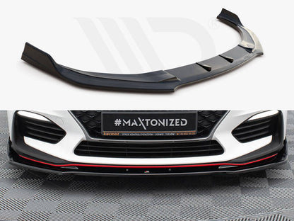 Maxton Design - FRONT SPLITTER V.3 HYUNDAI I30 N MK3 HATCHBACK/ FASTBACK (2017-)