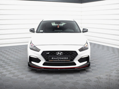 Maxton Design - FRONT SPLITTER V.3 HYUNDAI I30 N MK3 HATCHBACK/ FASTBACK (2017-)