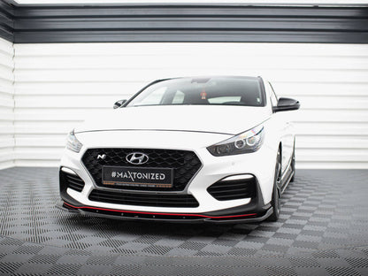 Maxton Design - FRONT SPLITTER V.4 HYUNDAI I30 N MK3 HATCHBACK/ FASTBACK (2017-)