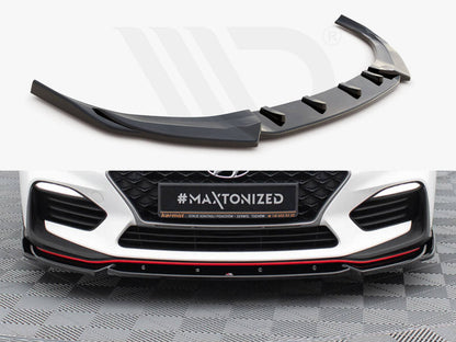 Maxton Design - FRONT SPLITTER V.5 HYUNDAI I30 N MK3 HATCHBACK/ FASTBACK (2017-)