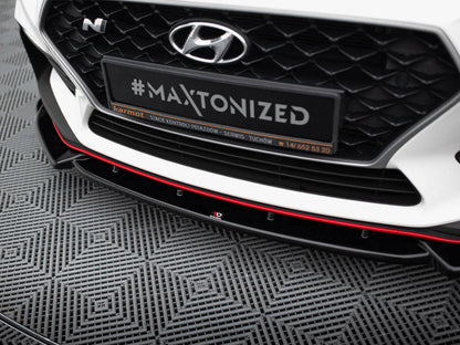 Maxton Design - FRONT SPLITTER V.5 HYUNDAI I30 N MK3 HATCHBACK/ FASTBACK (2017-)