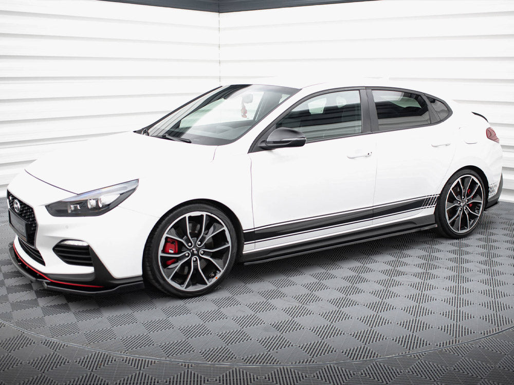 Maxton Design - Side Skirt Diffusers V.4 Hyundai I30 N / N-Line Hatchback / Fastback Mk3 / Mk3 Facelift