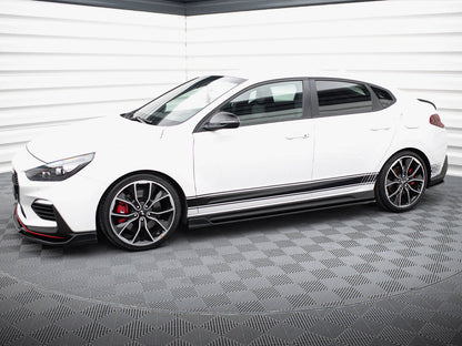 Maxton Design - SIDE SKIRTS DIFFUSERS V.5 HYUNDAI I30 N MK3 HATCHBACK/ FASTBACK (2017-)