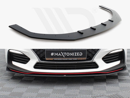 Maxton Design - STREET PRO FRONT SPLITTER HYUNDAI I30 N MK3 HATCHBACK/ FASTBACK (2017-2020)