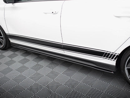 Maxton Design - Street PRO Side Skirt Diffusers V.1 Hyundai I30 N / N-Line Hatchback / Fastback Mk3 / Mk3 Facelift