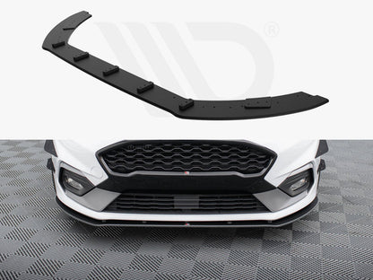 Maxton Design - STREET PRO DURABILITY FRONT SPLITTER FORD FIESTA MK8/8.5 ST / ST-LINE (2017-)