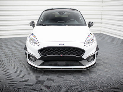 Maxton Design - STREET PRO DURABILITY FRONT SPLITTER FORD FIESTA MK8/8.5 ST / ST-LINE (2017-)
