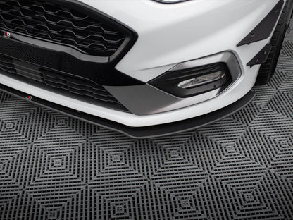 Maxton Design - STREET PRO DURABILITY FRONT SPLITTER FORD FIESTA MK8/8.5 ST / ST-LINE (2017-)