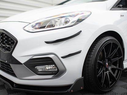 Maxton Design - Front Bumper Wings (Canards) V.3 Ford Fiesta Mk8 ST / ST-Line)
