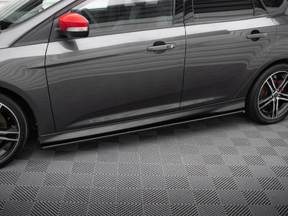 Maxton Design - SIDE SKIRTS DIFFUSERS FORD FOCUS ST / ST-LINE MK3 / MK3 FL HATCHBACK / ESTATE