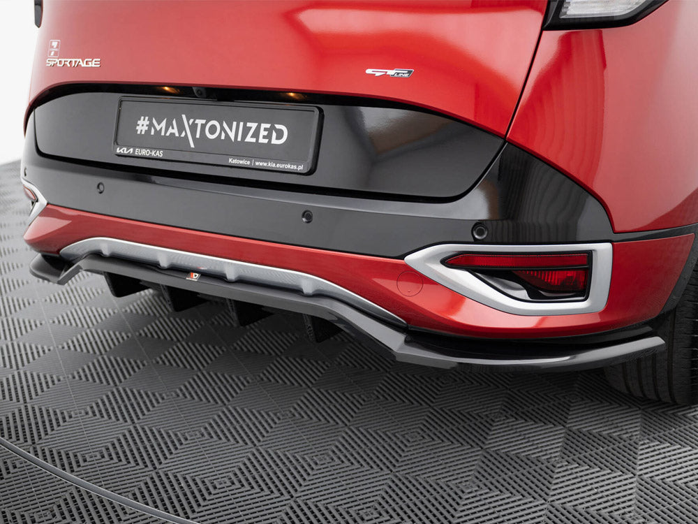 Maxton Design - Rear Splitter (Vertical Bars) Kia Sportage GT-Line Mk5