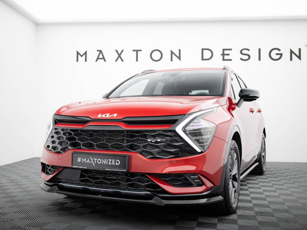 Maxton Design - Front Splitter V.1 Kia Sportage GT-Line Mk5