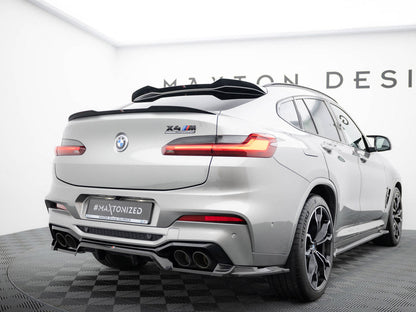 Maxton Design - Lower Spoiler CAP BMW X4 M Sport G02 / X4 M F98