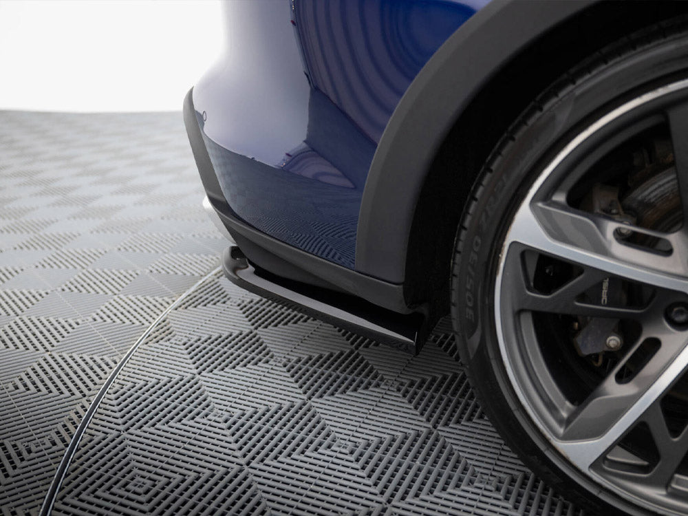 Maxton Design - Rear Side Splitters Porsche Taycan Cross Turismo 4S
