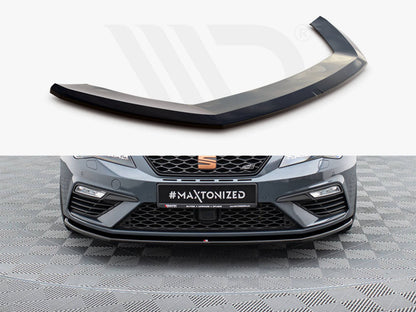 Maxton Design - FRONT SPLITTER V.1 SEAT LEON MK 3.5 CUPRA/FR (2017-2020)