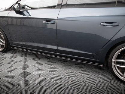 Maxton Design - SIDE SKIRTS DIFFUSERS V.1 SEAT LEON MK 3.5 CUPRA/ FR / CUPRA