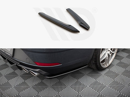 Maxton Design - Rear Side Splitters V.2 Seat Leon Cupra Mk3 FL Sportstourer