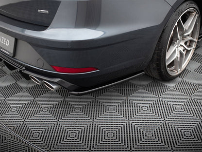 Maxton Design - Rear Side Splitters V.2 Seat Leon Cupra Mk3 FL Sportstourer