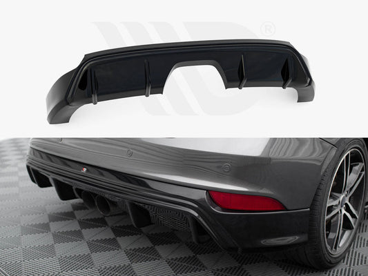Maxton Design - REAR VALANCE FOCUS ST MK3 (FACELIFT) RS-LOOK (UNPAINTED)