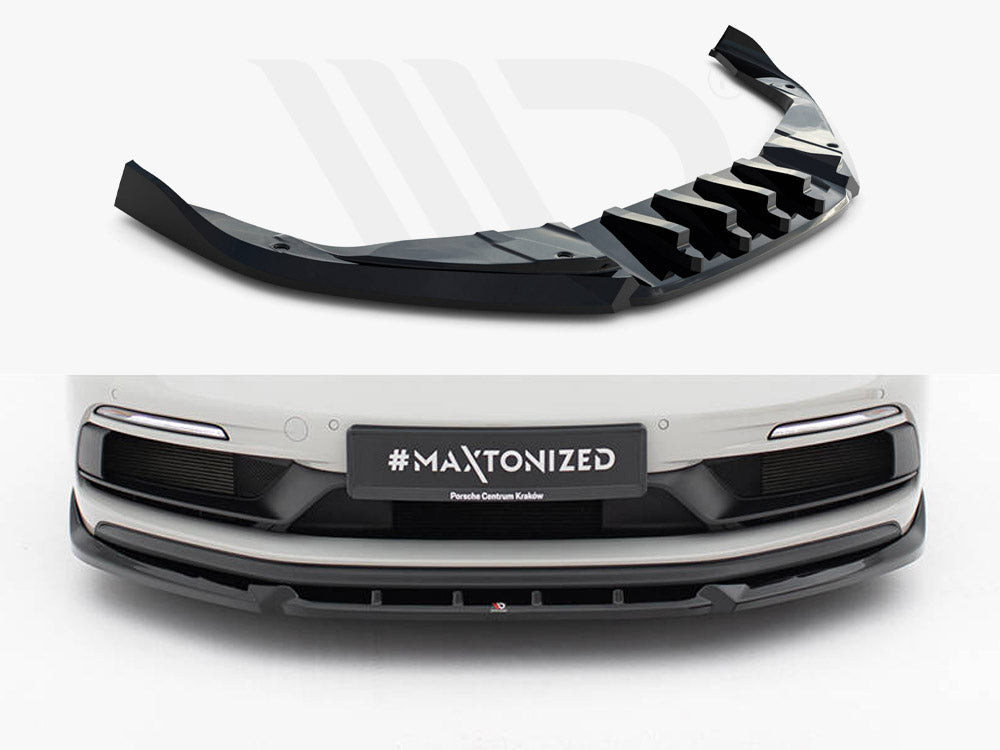 **CLEARANCE** Maxton Design - Front Splitter V.2 Porsche 718 Cayman GTS 982c (NO RETURN)