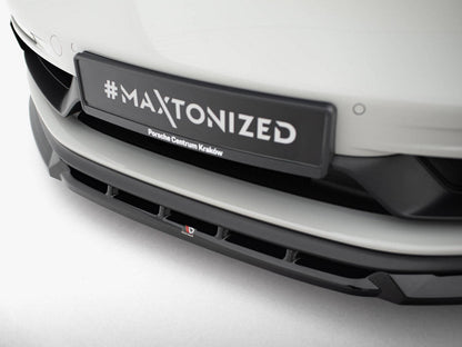 **CLEARANCE** Maxton Design - Front Splitter V.2 Porsche 718 Cayman GTS 982c (NO RETURN)