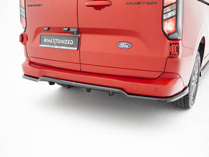 Maxton Design -  Rear Splitter (Vertical Bars) Ford Transit Custom / Tourneo Custom Mk2