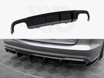 Maxton Design - Rear Valance V.2 Audi A6 / A6 C7 S-Line / S6 C7 Facelift