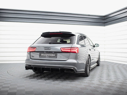 Maxton Design - Rear Valance V.2 Audi A6 / A6 C7 S-Line / S6 C7 Facelift