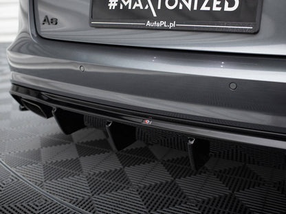 Maxton Design - Rear Valance V.2 Audi A6 / A6 C7 S-Line / S6 C7 Facelift