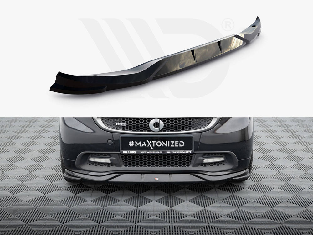 Maxton Design - Front Splitter Brabus Smart Fortwo C451 Facelift