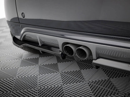 Maxton Design - Rear Splitter (Vertical Bars) Brabus Smart Fortwo C451 Facelift