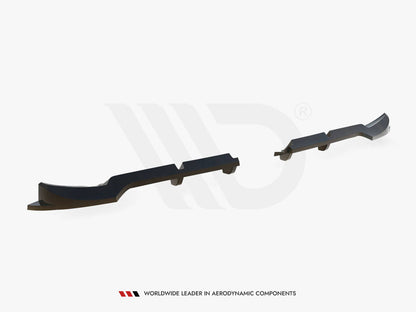 Maxton Design - Rear Splitter (Vertical Bars) Brabus Smart Fortwo C451 Facelift