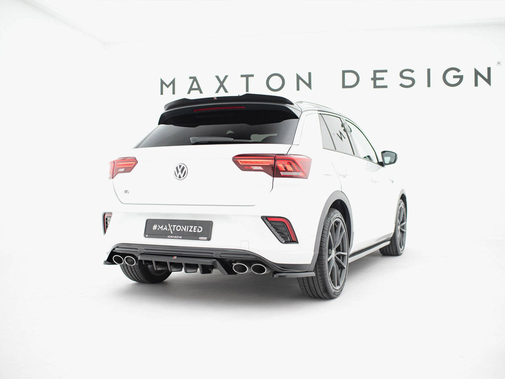 Maxton Design - Central Rear Splitter (Vertical Bars) Volkswagen T-Roc R Mk1