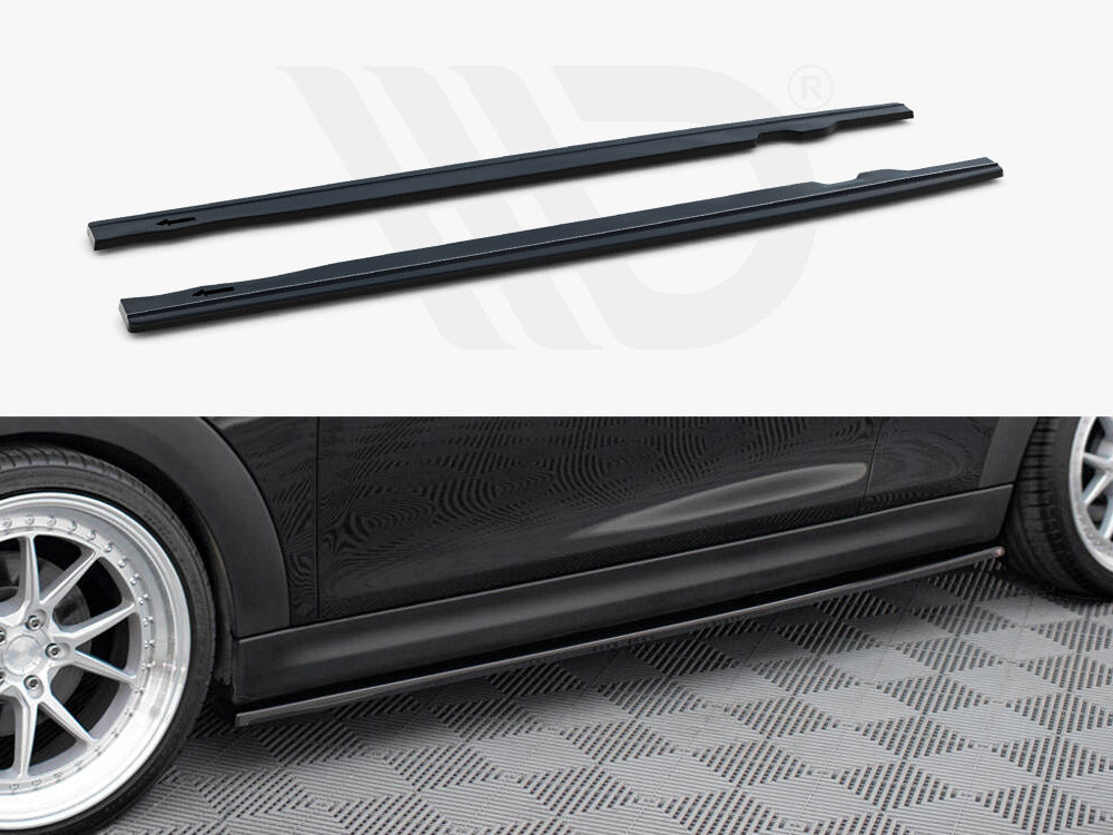 Maxton Design - Side Skirt Diffusers Mini Cooper S F56 / F56 Facelift