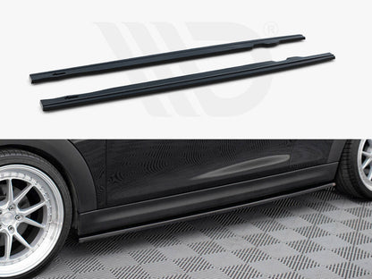 Maxton Design - Side Skirt Diffusers Mini Cooper S F56 / F56 Facelift