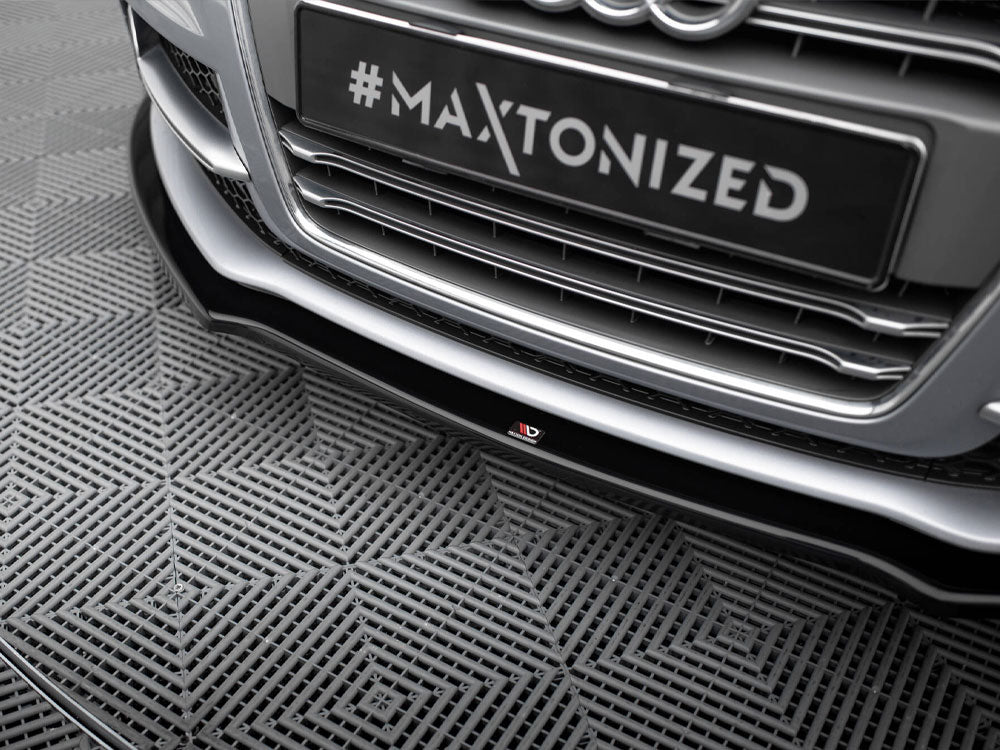 Maxton Design - Front Splitter Audi TT S / S-Line Mk2 8J