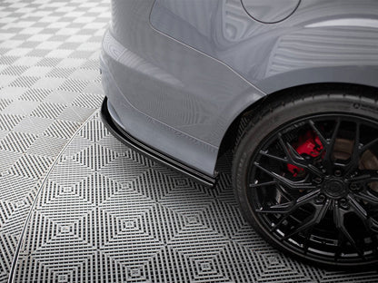 Maxton Design - REAR SIDE SPLITTERS FORD FOCUS MK3 ST ESTATE