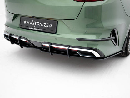 Maxton Design - Street PRO Rear Diffuser Kia Proceed GT-Line Mk1 Facelift