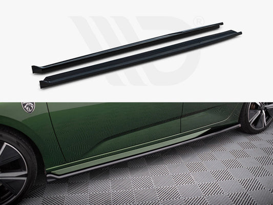 Maxton Design - Side Skirts Diffusers Peugeot 308 Hatchback Mk3