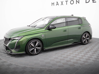 Maxton Design - Side Skirts Diffusers Peugeot 308 Hatchback Mk3