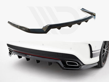 Maxton Design - Rear Splitter (Vertical Bars) Mercedes-Benz CLA AMG-Line C117